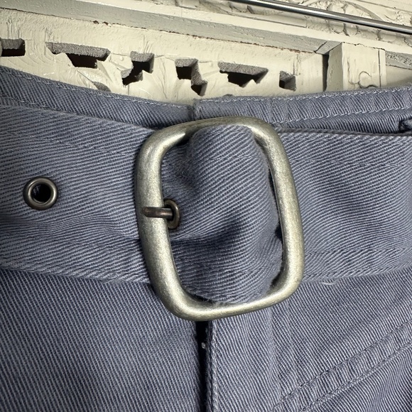 Vintage NWT Deadstock Blue Prairie Cottagecore Flowy Midi Skirt With Belt Sz S - Picture 4 of 8